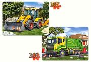 Opakowanie Puzzle x 2 - Work Trucks CASTOR