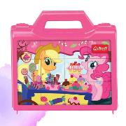 Okładka książki Puzzlo - klocki Kucyki Pony