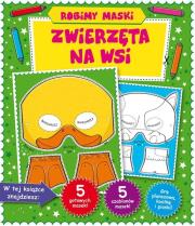 Okładka książki Robimy maski. Zwierzęta na wsi
