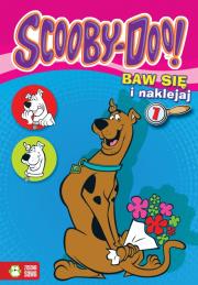 Scooby-Doo. Baw się i naklejaj 1. Autor: Opracowanie zbiorowe. Dadada.pl Okładka książki Scooby-Doo. Baw się i naklejaj 1