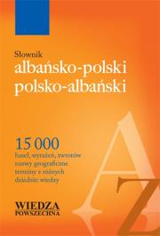 Okładka książki Słownik albańsko-polski, polsko-albański