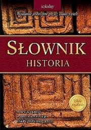 Okładka książki Słownik szkolny - historia GREG