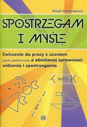 Okładka książki Spostrzegam i myślę