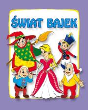 Średnie harmonijki. Świat bajek. Autor: Opracowanie zbiorowe. Dadada.pl Okładka książki Średnie harmonijki. Świat bajek