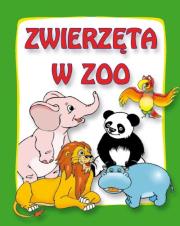 Okładka książki Średnie harmonijki. Zwierzęta w ZOO