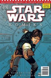 Okładka książki Star Wars komiks. Księżniczka Leia i Han Solo