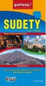 Okładka książki Sudety. Mapa atrakcji turystycznych 1:200 000