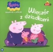 Okładka książki Świnka Peppa. Książeczki z.. 15 Wieczór...