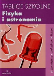 Okładka książki Tablice szkolne Fizyka i astronomia