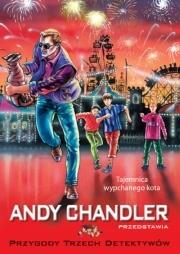 Tajemnica wypchanego kota T.12 w.2013. Autor: Chandler Andy. Dadada.pl Okładka książki Tajemnica wypchanego kota T.12 w.2013