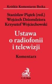 Okładka książki Ustawa o radiofonii i telewizji Komentarz