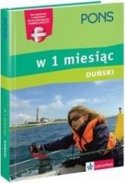 Okładka książki W 1 miesiąc - Duński + CD PONS