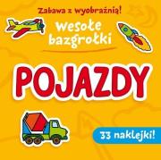 Wesołe bazgrołki. Pojazdy. Autor: Bardos Krystyna. Dadada.pl Okładka książki Wesołe bazgrołki. Pojazdy