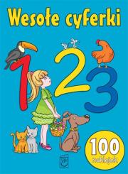 Okładka książki Wesołe cyferki 123