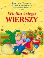 Okładka książki Wielka księga wierszy Julian Tuwim w.2012 SBM