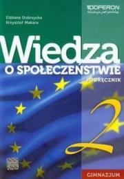Okładka książki WOS GIM 2 podr FL OPERON