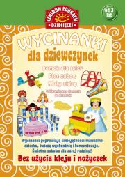Okładka książki Wycinanki dla dziewczynek. Dom dla lalek,...