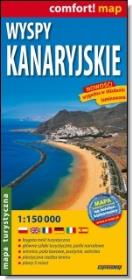 Okładka książki Wyspy Kanaryjskie mapa turystyczna 1:150 000
