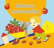 Okładka książki Zabawy czterolatka ćwiczenia cz.1 BPZ