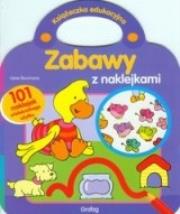 Zabawy z naklejkami. Książeczka edukacyjna. Autor: Boumans Lieve. Dadada.pl Okładka książki Zabawy z naklejkami. Książeczka edukacyjna