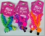 Okładka książki Zestaw bransoletki silikonowe 2 szt 3 wzory