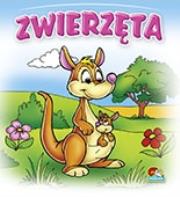 Okładka książki Zwierzęta kangurek (harmonijka)