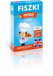 Okładka książki Angielski. Fiszki + Gra Piotruś - zawody