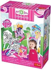 Okładka książki Art Box duży - Tęczowa miarka wzrostu TREFL