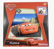 Opakowanie Auta 2 Puzzle drewniane Zygzak