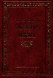 Okładka książki Balladyna Kordian