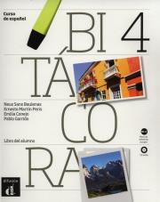 Bitacora 4 Podręcznik + CD. Autor: Baulenas Sans Neus, Peris Martin Ernesto, Conejo Emilia. Dadada.pl Okładka książki Bitacora 4 Podręcznik + CD