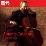 Caldara: Cello Sonatas. Autor: Marco Dalsass. Dadada.pl Okładka książki Caldara: Cello Sonatas