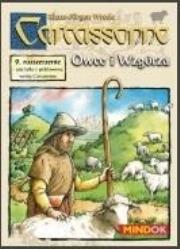 Carcassonne.Owce i Wzgórza. Autor: Wrede Klaus-Jurgen. Dadada.pl Okładka książki Carcassonne.Owce i Wzgórza