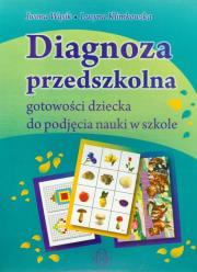 Diagnoza przedszkolna. Autor: Wąsik Iwona, Klimkowska Lucyna. Dadada.pl Okładka książki Diagnoza przedszkolna