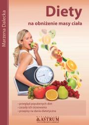 Diety na obniżenie masy ciała. Autor: Marzena Dalecka. Dadada.pl Okładka książki Diety na obniżenie masy ciała