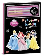 Okładka książki Disney Księżniczka Rysujemy kredą