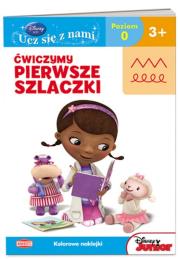 Okładka książki Disney Ucz się z nami. Ćwiczymy pierwsze szlaczki