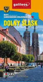 Okładka książki Dolny Śląsk - mapa samochodowo-krajoznawcza
