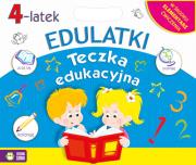 Okładka książki Edulatki. Teczka 4-latka