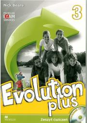 Evolution Plus 3 WB + CD MACMILLAN. Autor: Beare Nick. Dadada.pl Okładka książki Evolution Plus 3 WB + CD MACMILLAN