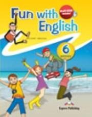 Okładka książki Fun with English 6 SP Podręcznik + Multi-ROM. Język angielski
