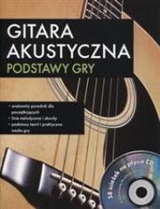 Gitara akustyczna. Podstawy gry + CD. Autor: Walter Frank. Dadada.pl Okładka książki Gitara akustyczna. Podstawy gry + CD