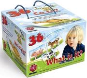 Okładka książki Gra - Kto to? Zwierzęta MAXIM