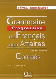 Grammaire progressive du francais Affaire Klucz. Autor: Penfornis Jean-Luc. Dadada.pl Okładka książki Grammaire progressive du francais Affaire Klucz