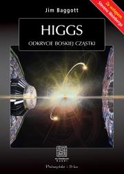 Higgs. Odkrycie boskiej cząstki. Autor: Jim Baggott. Dadada.pl Okładka książki Higgs. Odkrycie boskiej cząstki