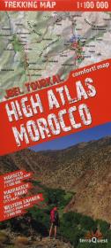 Opakowanie High Atlas Morocco Trekking map 1:100 000