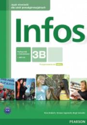 Okładka książki Infos 3B podr z ćw + CD LONGMAN