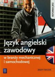 Język angielski zawodowy w br. samochodowej NPP. Autor: Rafał Sarna, Katarzyna Sarna (red.). Dadada.pl Okładka książki Język angielski zawodowy w br. samochodowej NPP