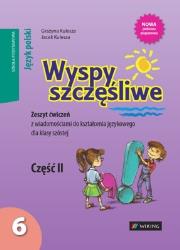Okładka książki Język Polski SP kl.6/2 Wyspy szczęśliwe ćw. w.2014