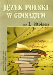 Język Polski w Gimnazjum nr 1 2014/2015. Wydawca: Wydawnictwo Pedagogiczne ZNP. Dadada.pl Opakowanie Język Polski w Gimnazjum nr 1 2014/2015